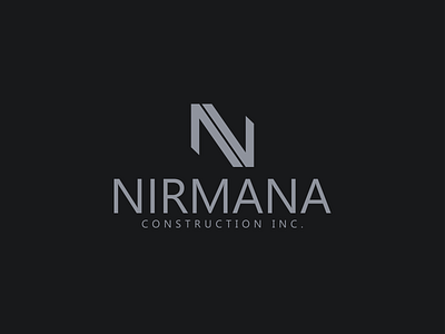 Nirmana Construction Industry | Logo branding design graphic design illustration landing page logo typography ui ux vector