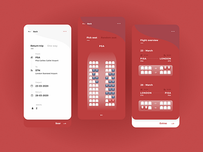 Flight booking concept