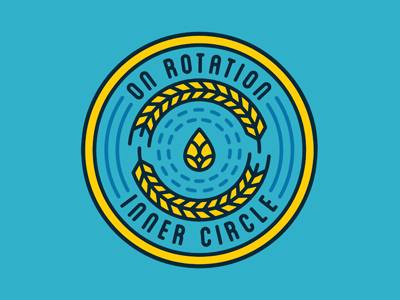 On Rotation - Inner Circle barley beer brew brewery brewpub circle craft dallas hoplet hops tap taproom
