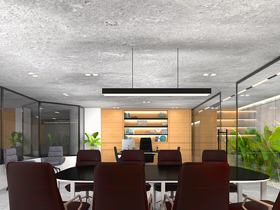 Office Area Design #ampecstudio Modern office design 3d design ampecstudio design interior design