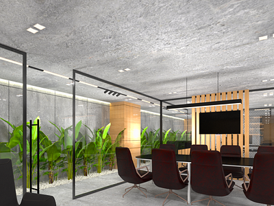 Office Area Design #ampecstudio Modern office design 3d design ampecstudio architect design