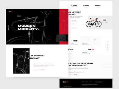 Bicycle Shop | UI Design
