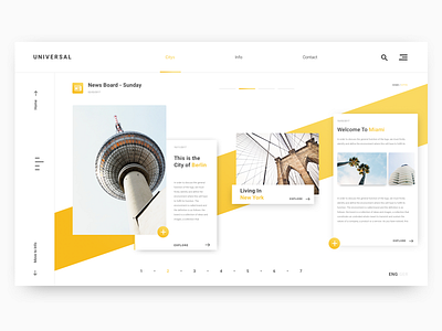 Universal  | Travel News UI