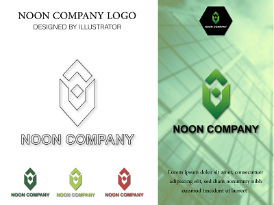 NOON COMPANY LOGO branding company graphic design logo