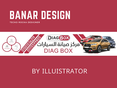 BANAR DESIGN FOR DIAG BOX COMPANY banar branding graphic design