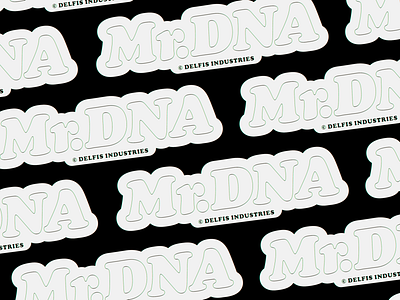 Mr. Dna - Cleveland, Ohio branding graphic design lockup logo logo design monogram pattern stickers