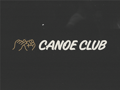 Canoe Club - Boulder, Colorado boulder canoeclub casual identity lockup logo mark menswear sign painting