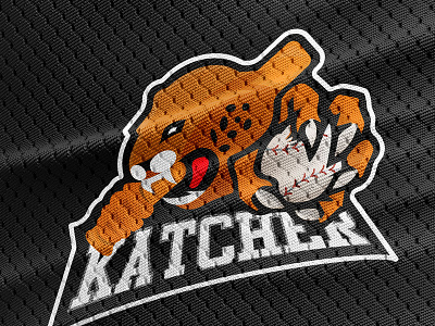 Katcher Team design illustration logo vector