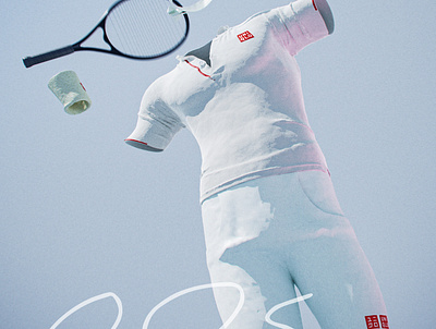 Roger Federer UNIQLO clothes clothes design federer graphic design krasowski.ru menswear roger federer sports design sportswear t shirt tennis uniqlo wear