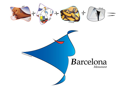 Barcelona Monuments branding