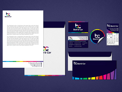 Visual Identity - Bom'd Cor