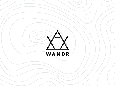 Wandr | Logo animation experimental futuristic mograph motion navigation tattoo ui ux