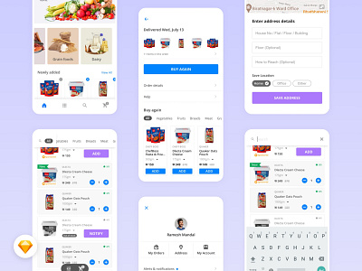 OGO (Online grocery order- app)