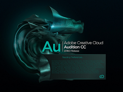 Audition Splash Screen concept