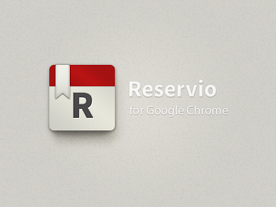 Reservio for Google Chrome fun icon rebound