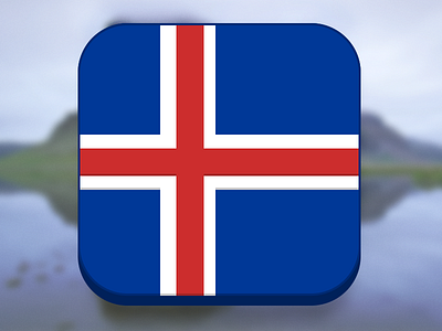 Freebie: ichik umer's fun with flags (Iceland!) [.psd] appicon flag freebie fun iceland icon psd rebound