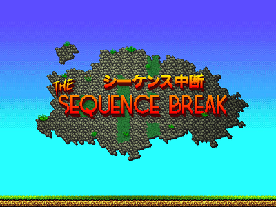 The Sequence Break 16 bit doodle logo