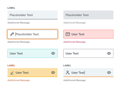 TextField Refinements design systems forms input interface textfield ui