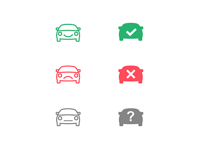 VIN verification icons avito car icon smile