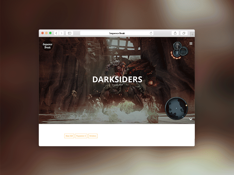 New article layout blog darksiders layout pictures bigger video games