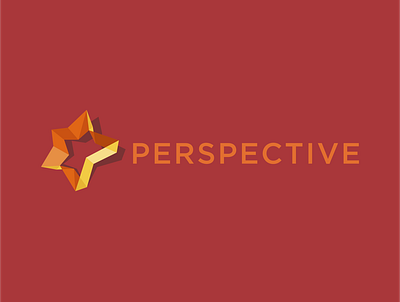 Perspective branding design logo typography
