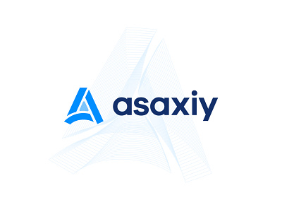 Asaxiy.uz - Logo branding lettering logo