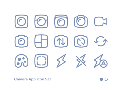 Camera App Icon Set 01