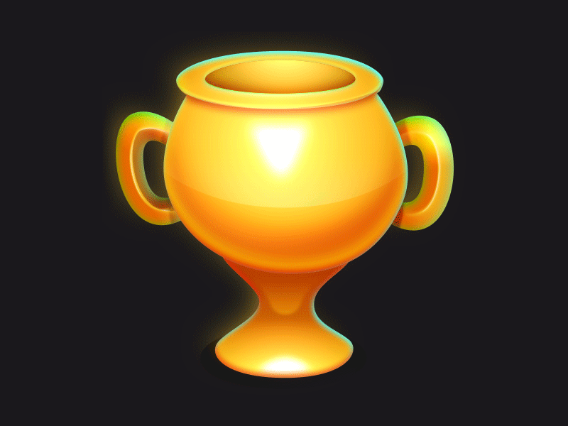 Dribbble trophy