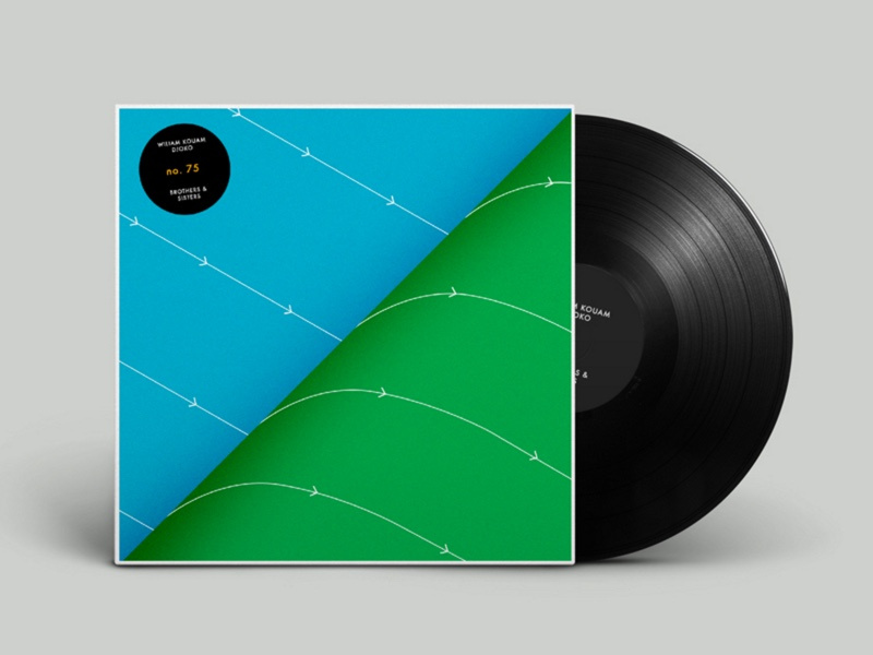 Voyage Direct album cover by Vince Li on Dribbble