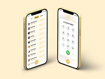 Call History & Dialpad | UI Concept Design