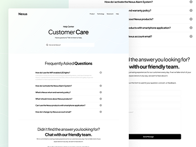 FAQs - Page Design accordion clean ui design faq faqs figma frequently asked questions minimal minimalism questions simple web design webflow