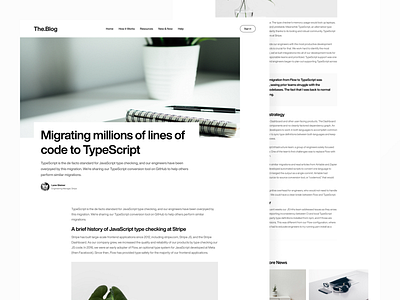Simple and Minimal Blog Post Layout article article design blog blog post blogs figma minimal minimalism web design