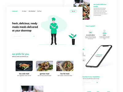 ReadyMeal - Ready Made Meals At Your Doorstep