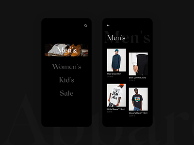 Apparel UI Design apparel apparel design apparel graphics clean ui clothes clothing clothing brand clothing design design interface minimal ui user experience user inteface ux