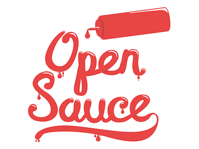 Open Sauce open sauce open source sticker