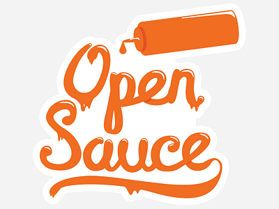 Open Sauce Sticker open sauce open source sticker