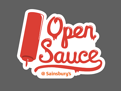 Open Sauce open sauce open source sticker