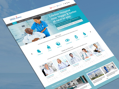 Medical Website Landing Page