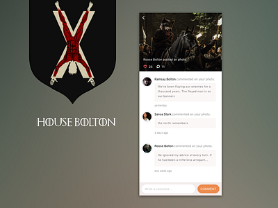 Social App of House Bolton