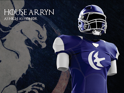 American Football - House Arryn american football arryn concept art design game of thrones