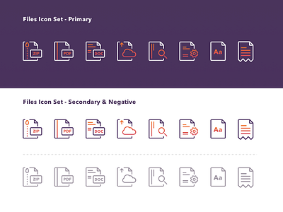 Files Icon Set 🗂 - Free Resource