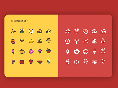 Food - Icon Set 🍔