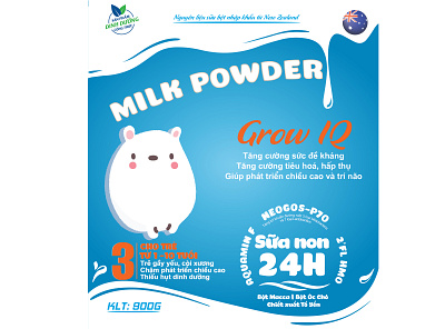 Milk Powder 03 catalogue design graphic design illustration vector