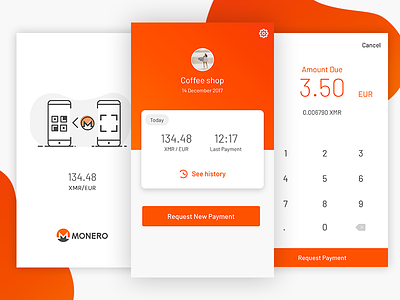 Cryptocurrency Monero App android app cryptocurrency ios monero send money wallet