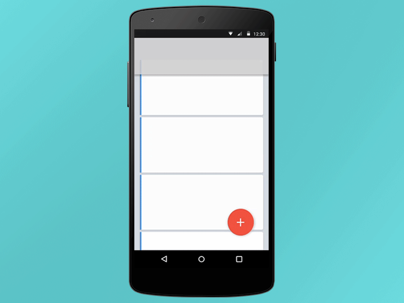 Mobile Prototyping interaction minimal mobile product design design ui ix ux android nexus animation prototype