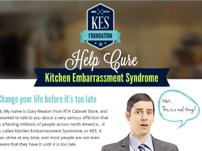 Kes badge humor kitchen web design