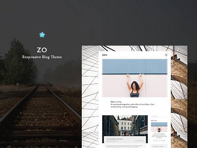 Zo | Responsive Blog Wordpress Theme blog personal