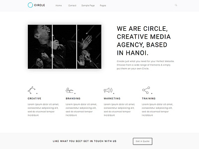 Circle - WordPress Theme agency business corporate wordpress