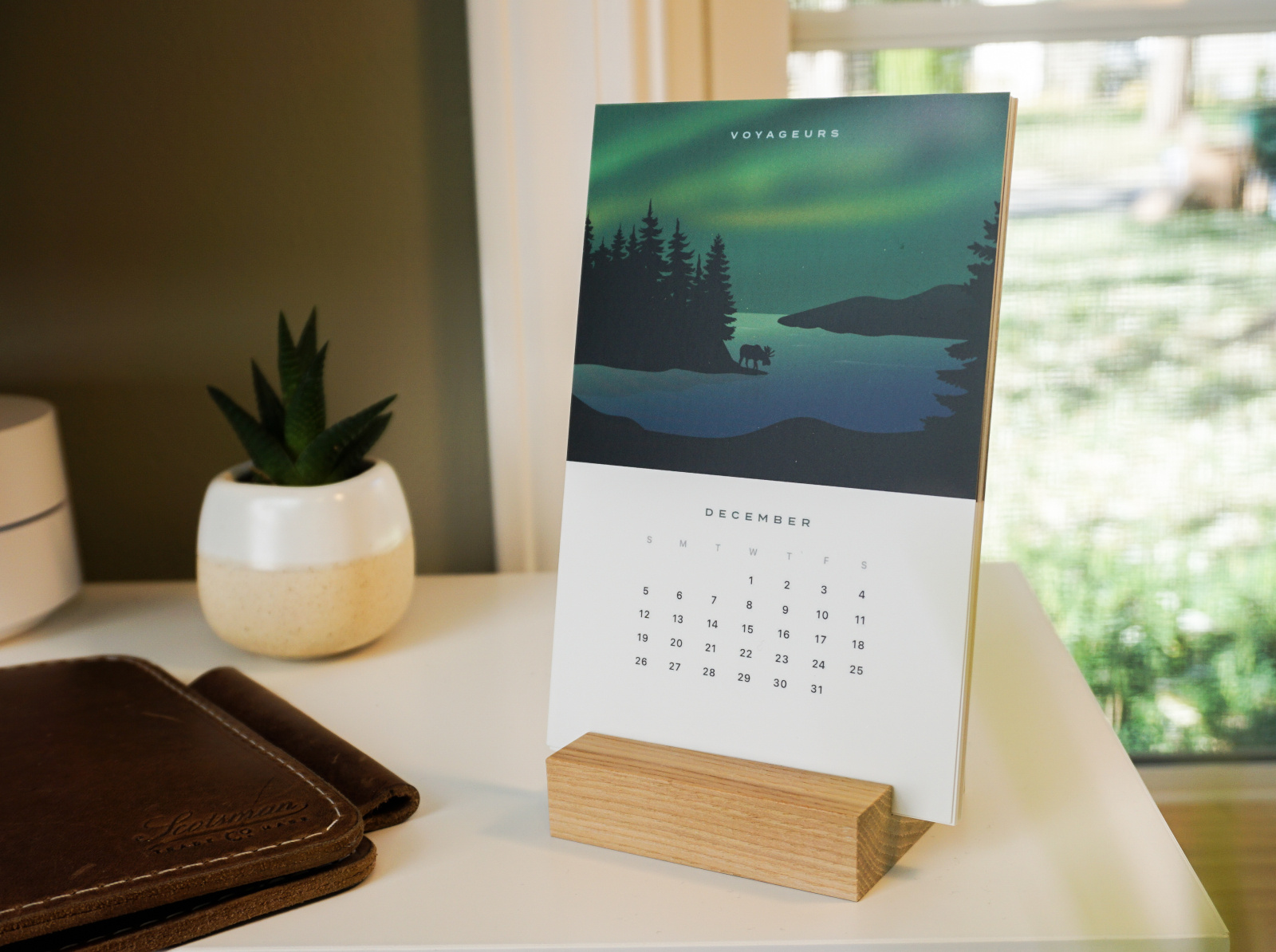 2021 National Park Desk Calendar by Alex Eiman on Dribbble