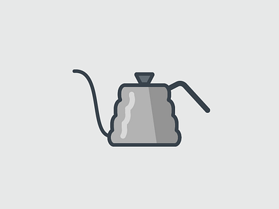 Water Kettle coffee coffee icon kettle line icon pour over tea kettle